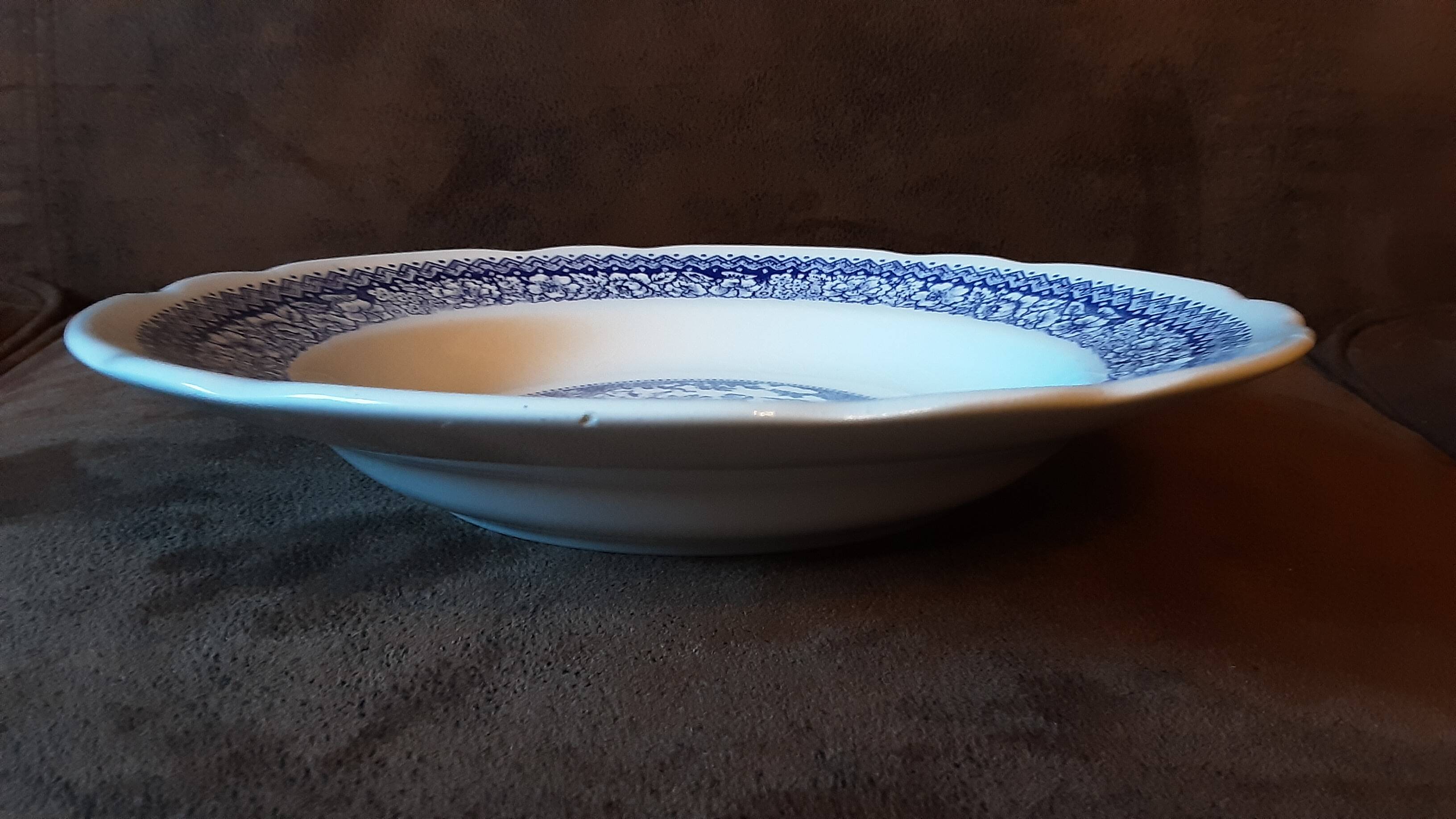 Set of 4 deep plates Ironstone