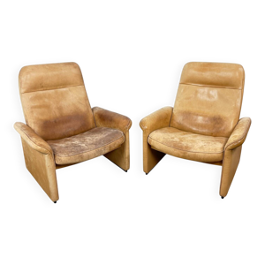 Paire de fauteuils lounge - milieu