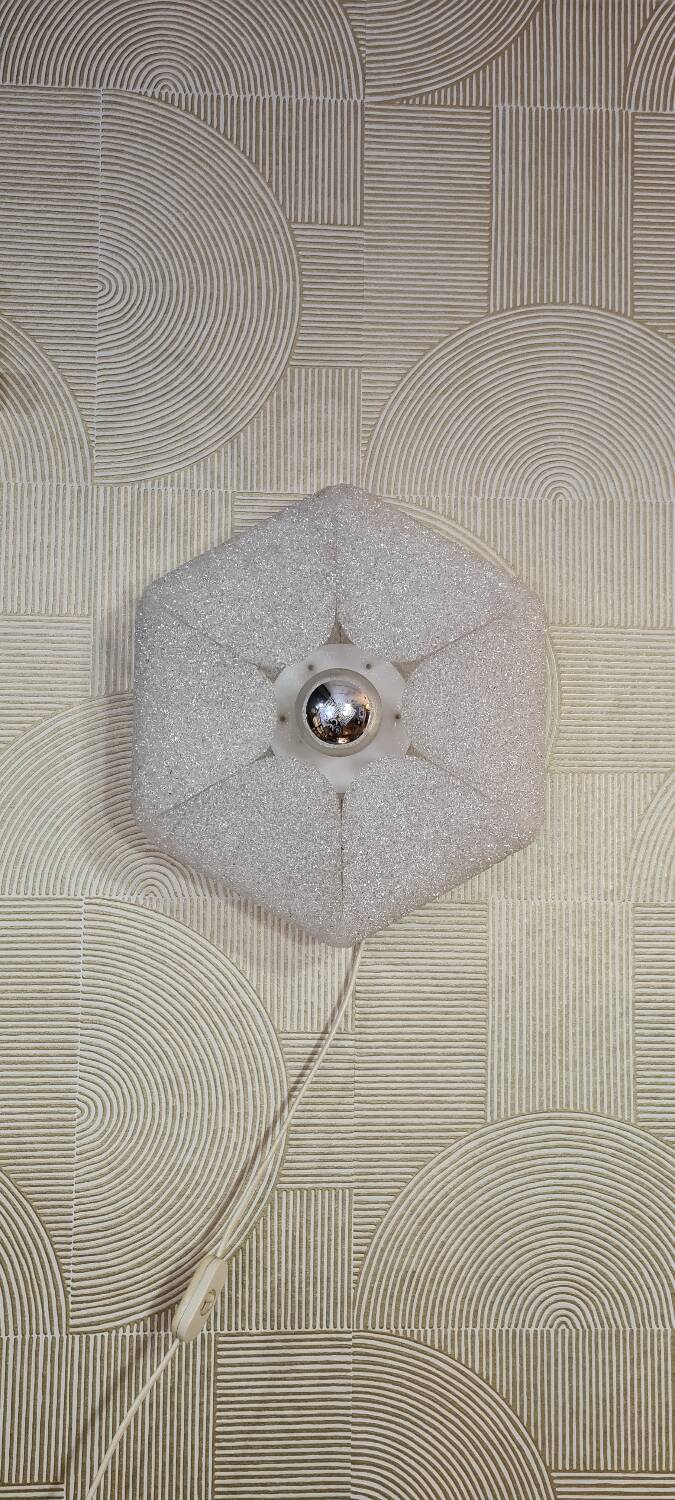 Italian space age wall light