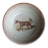 Vallauris dish with a fox