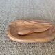 Wooden butter dish