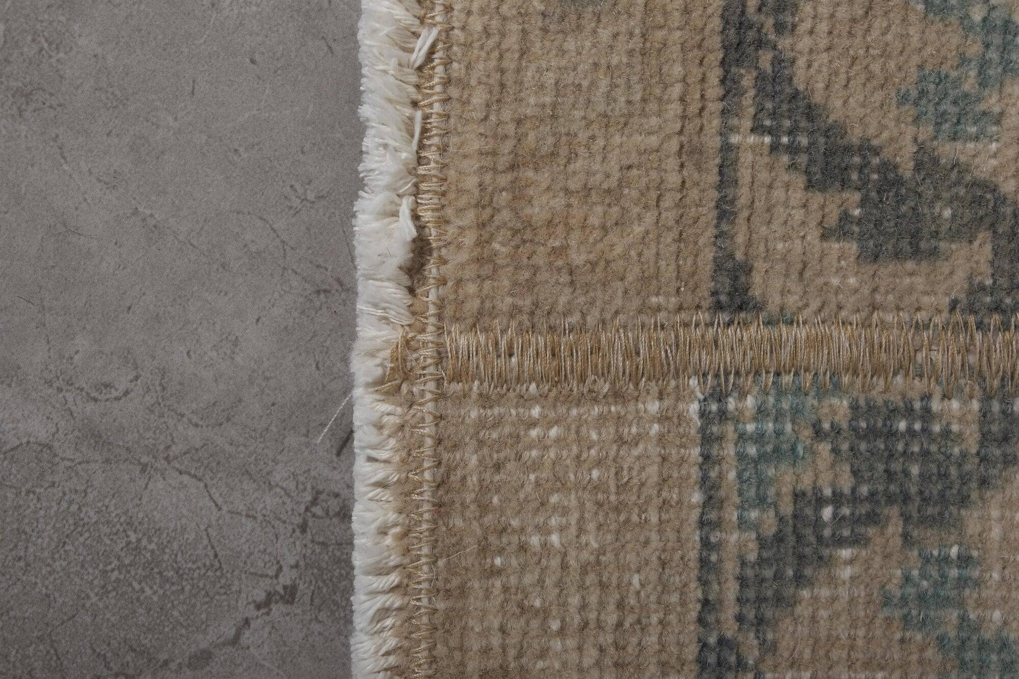 Vintage Turkish hallway rug 68x787 cm