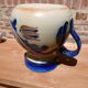 Large jug in handmade pottery