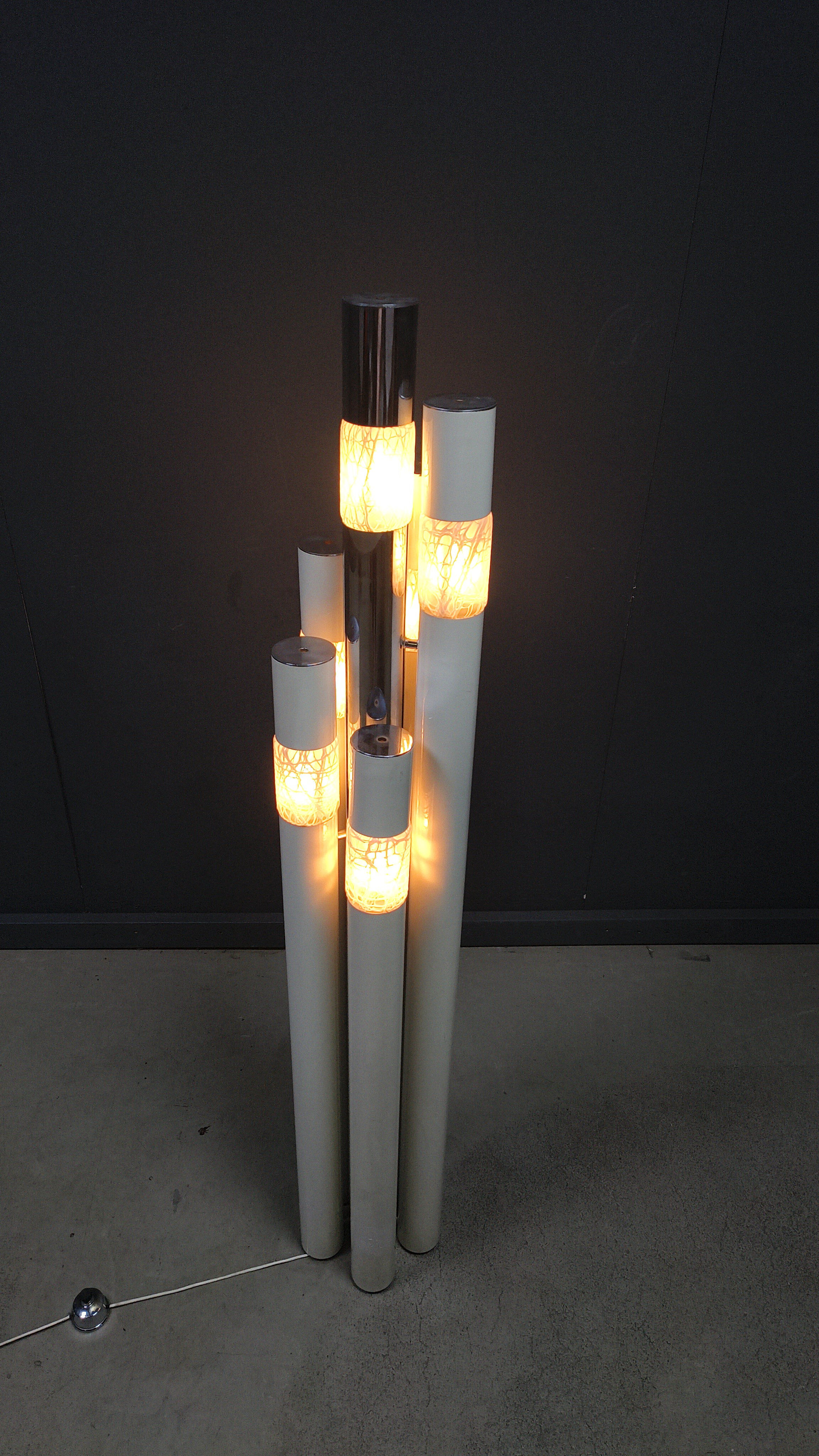Mid-century floor lamp by Angelo Brotto for Esperia, 1960s