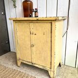 Ancien meuble d'atelier métallique