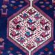 Handmade Persian Abadeh rug 203x125cm