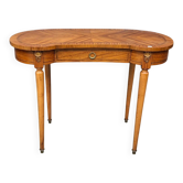 Table rognon style Louis XVI – plateau plaqué décoratif