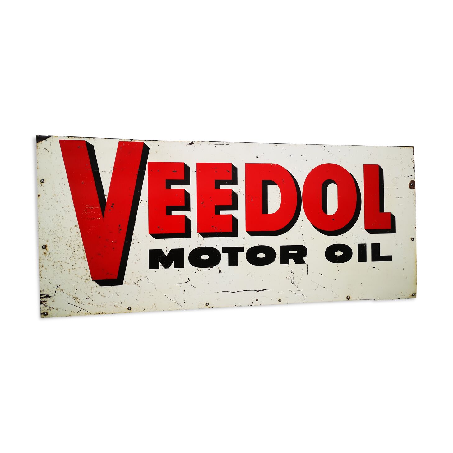 Veedol painted sheet, 1956