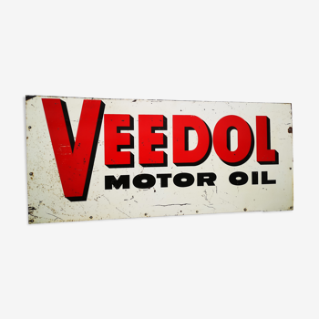 Veedol painted sheet, 1956