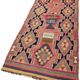 Turkish Handwoven Vintage Herki Kilim 100 cm x 270 cm