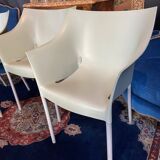 Set of 3 armchairs by Philippe Starck, Dr No model, for Kartell