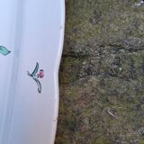 Set of 3 earthenware dishes from Sarreguemines, Riquewihr model.