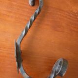 Twisted iron hook