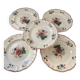 Lot de 5 assiettes Sarreguemines