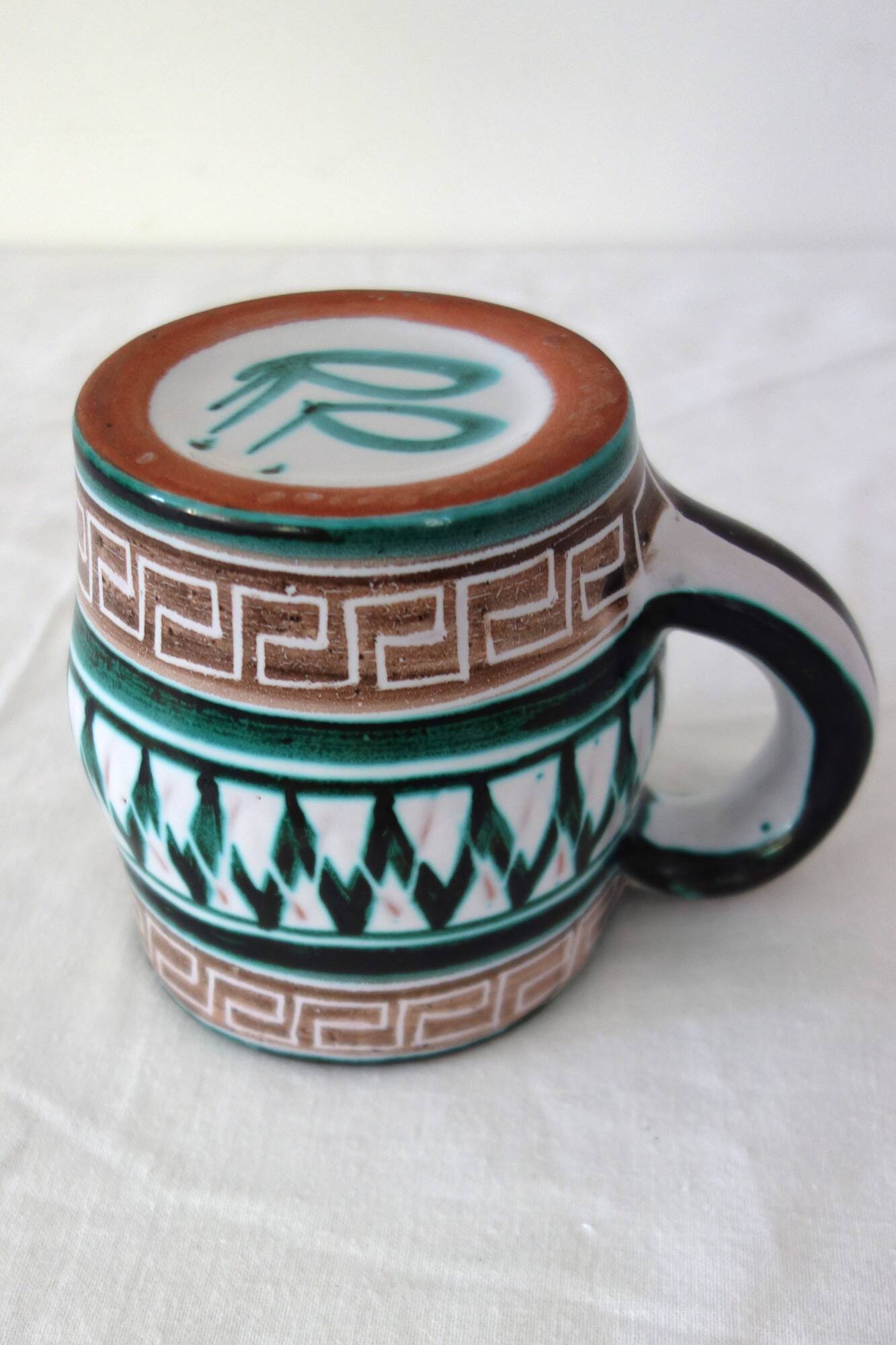 Mug en céramique Robert Picault années 50/60