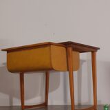 Norwegian teak and leather designer, 1960