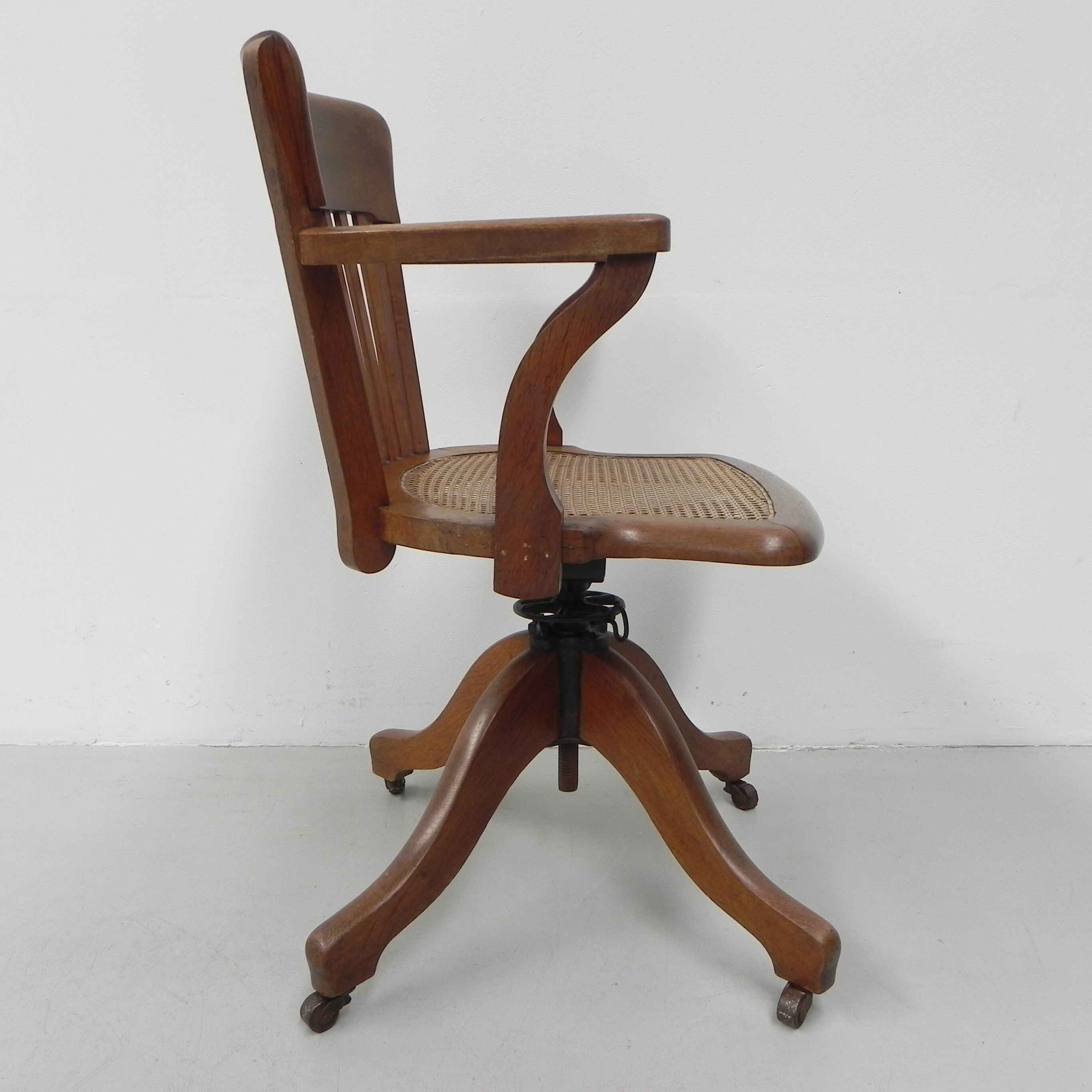 Oak office chair