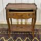 1970s Louis XV style side table in rosewood and beech.