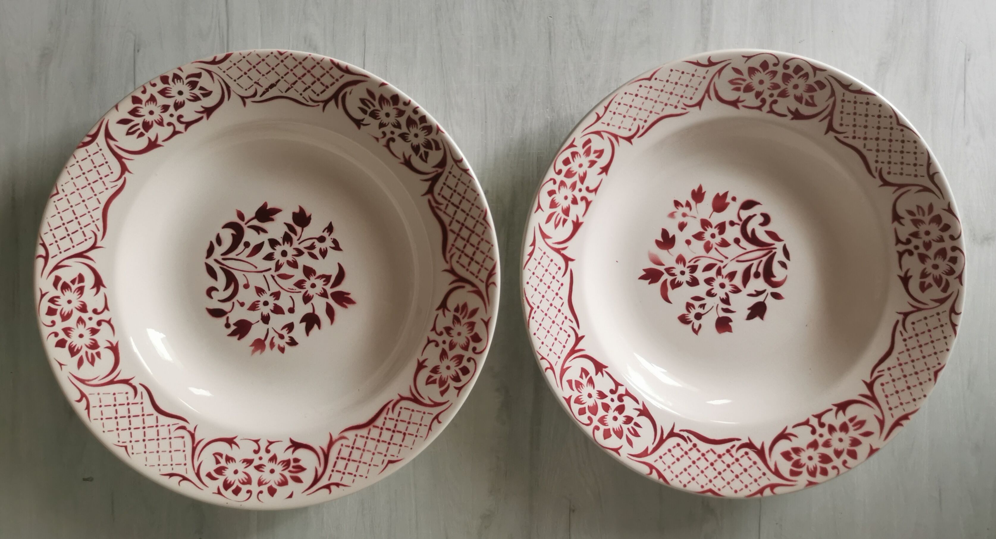 Assiettes creuses Versailles