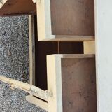 White Parisian buffet