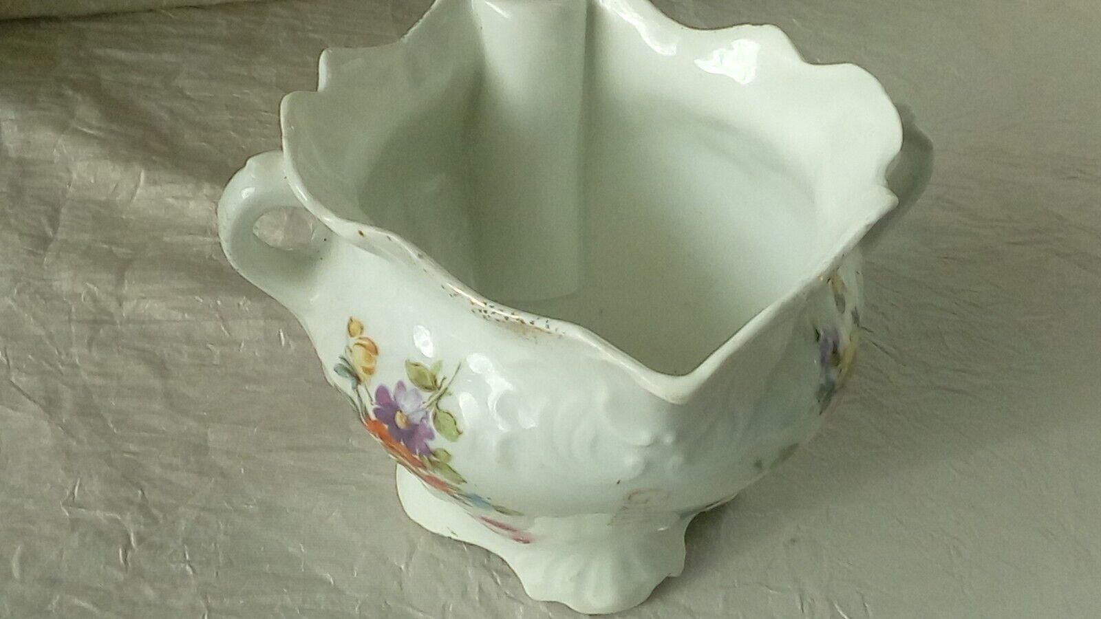Lean and fat porcelain sausage decor flora