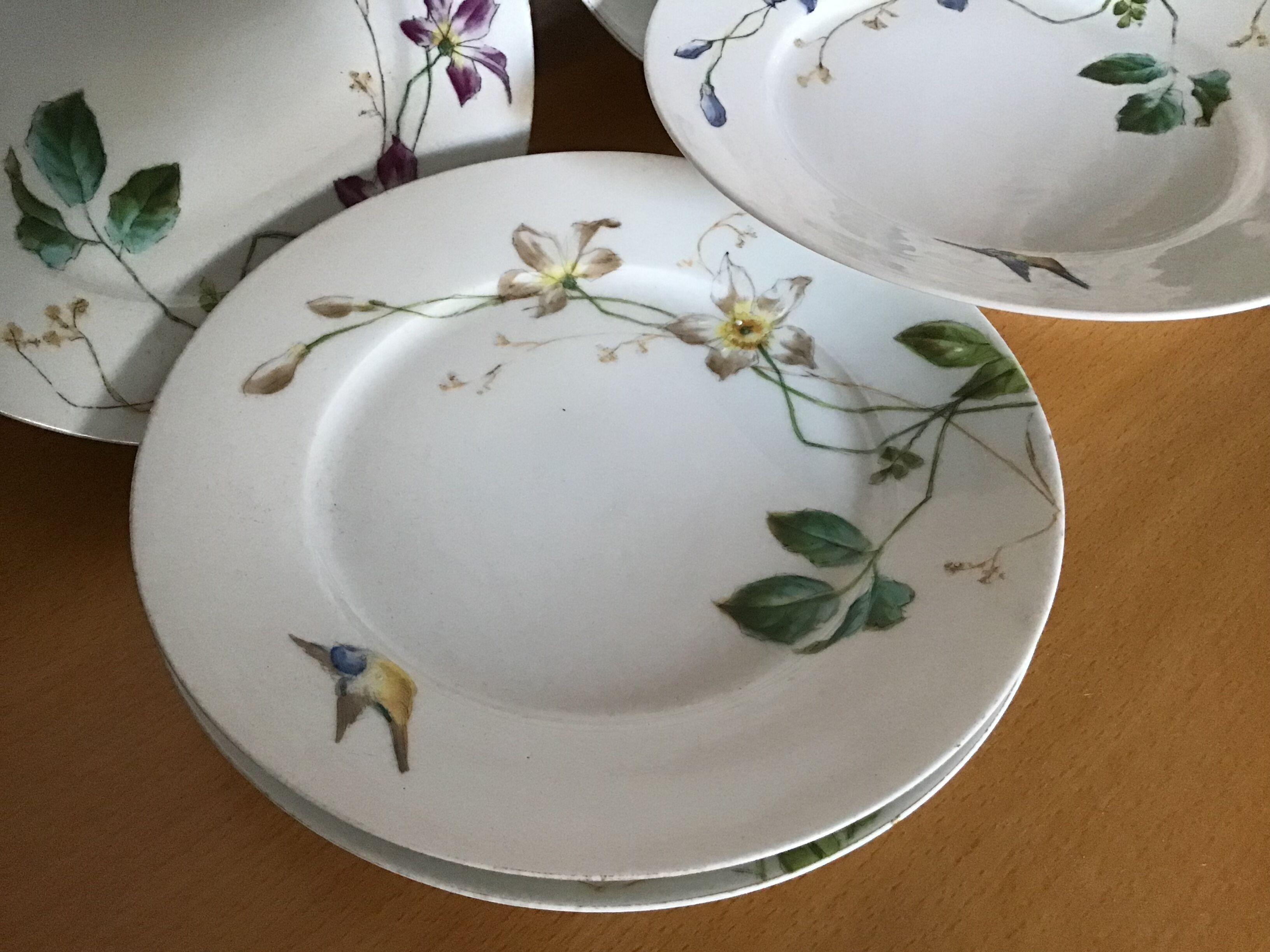 8 porcelain plates 21cm