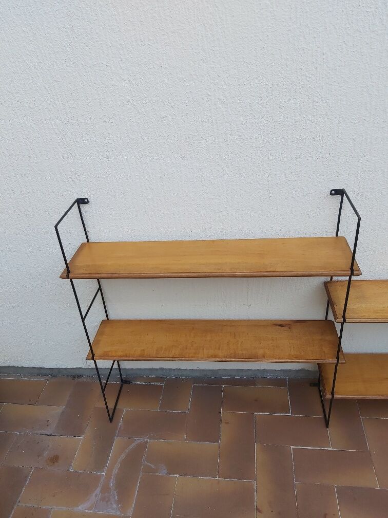 Metal and wood-50s