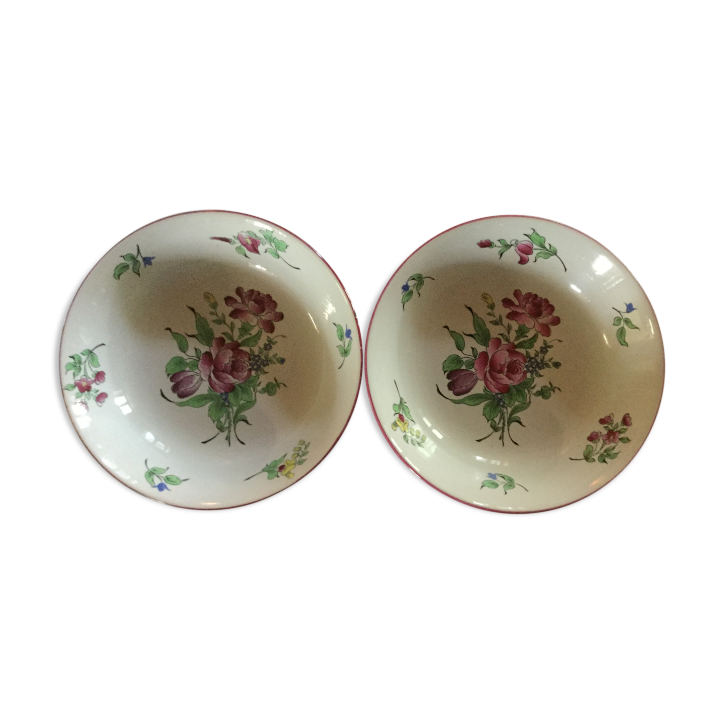 Set of 2 plates KG Luneville