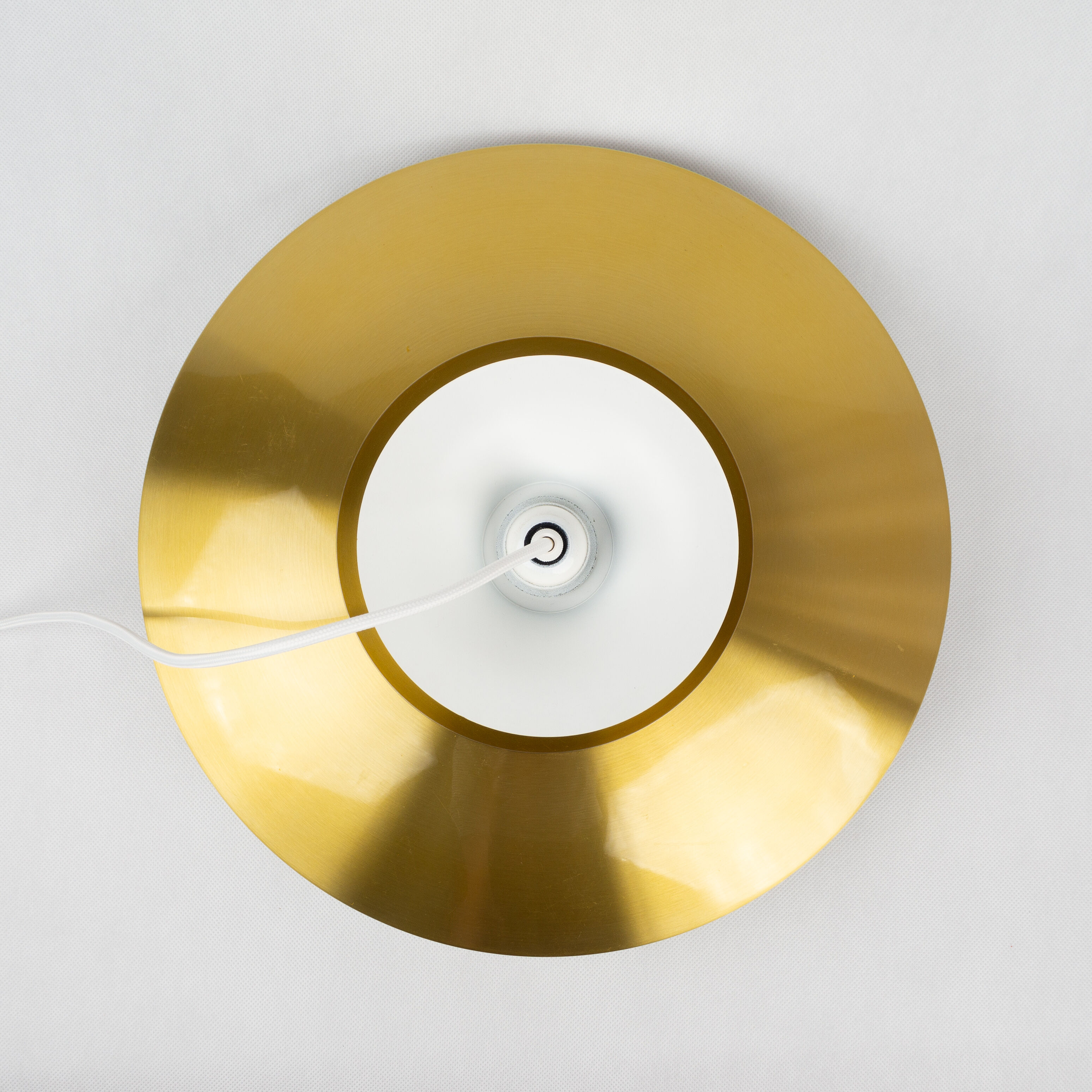 Danish vintage hanging lamp Roma by Junge, Denmark, 1980s