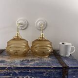 Pair of old wall lights