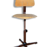 Chair stool of workshop, industrial
