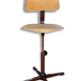 Chair stool of workshop, industrial