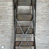 Manufrance 1930 industrial metal stepladder