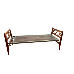 Lit daybed chêne vintage