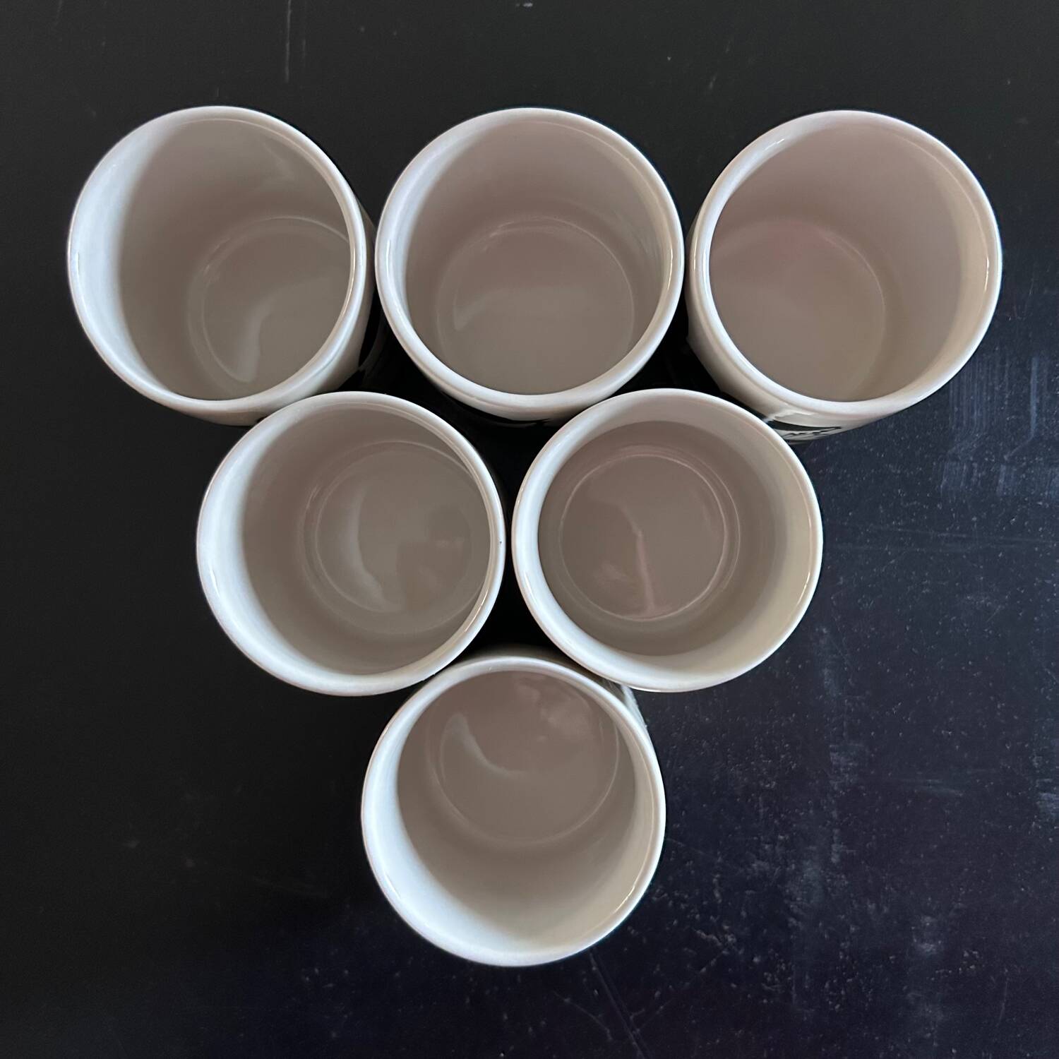 Set of 6 espresso cups