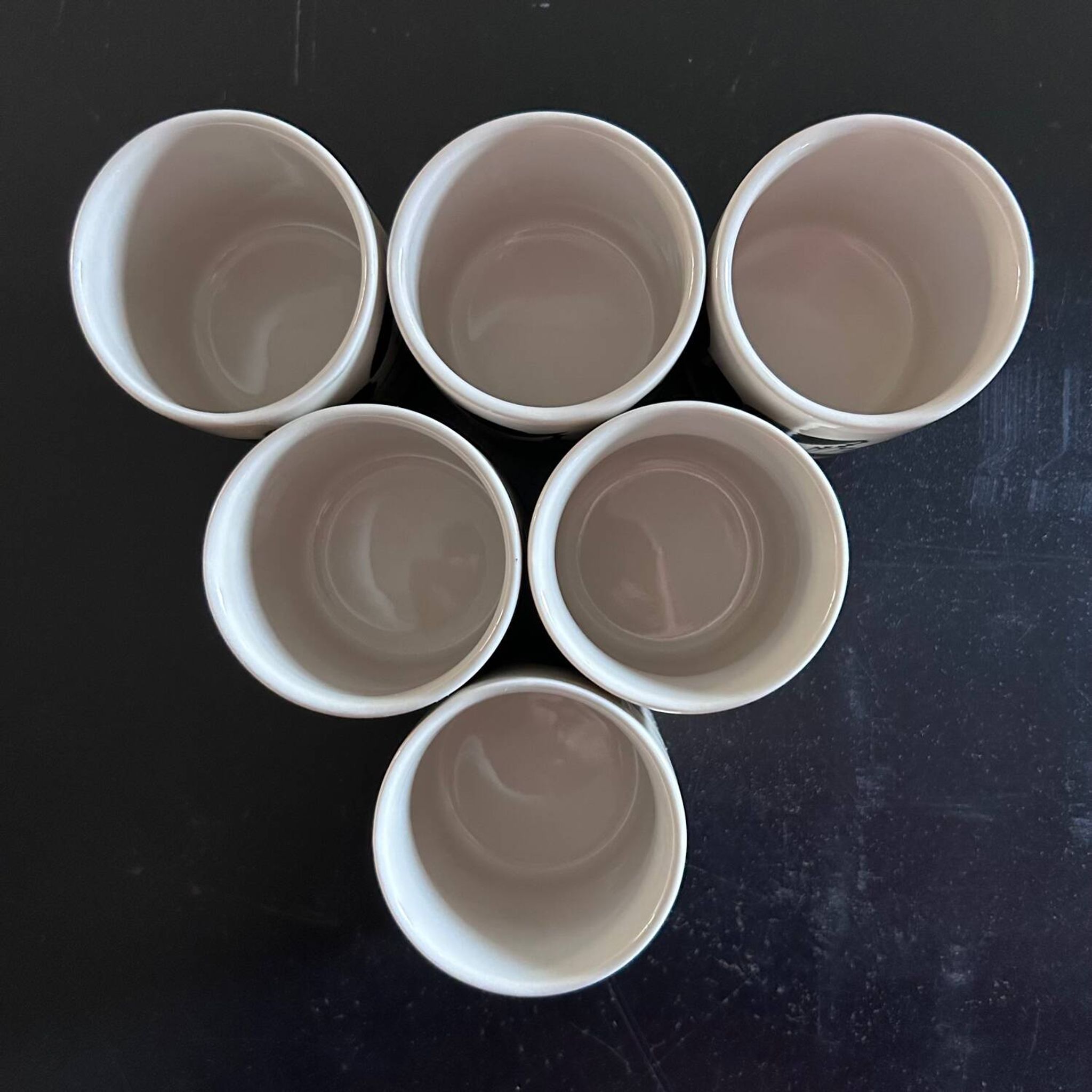 Service de 6 tasses à expresso