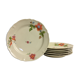 Set of 6 flat plates signed odette dugraindelorge.