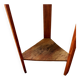 Art Deco exotic wood side table