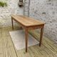 Oak farmhouse table