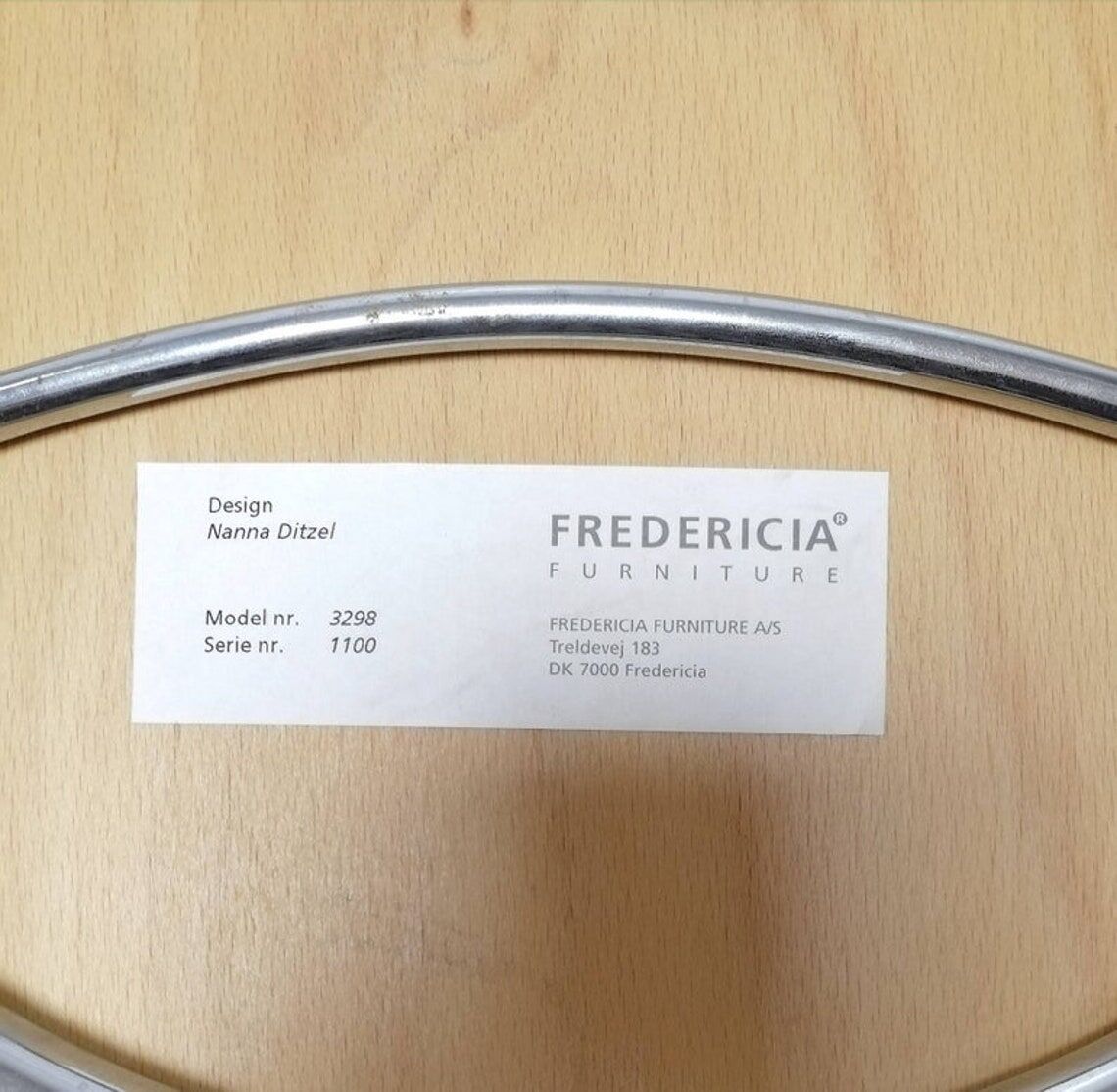 Set of Four Danish Trinidad Chairs, Designed by Nanna Ditzel for Fredericia Stolefabrik (Model 3298)