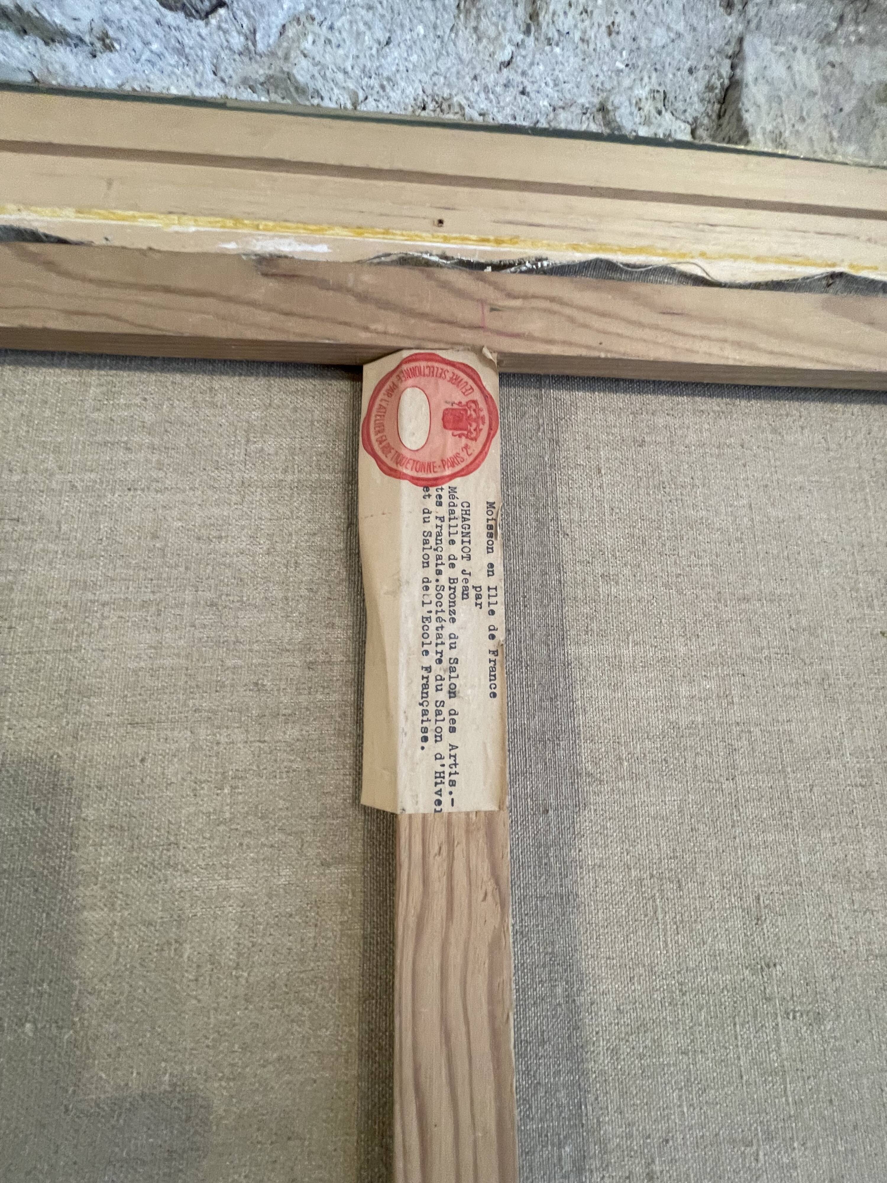 Post impressionist painting by Jean Chagniot