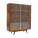 Bibliotheque vitrée Jiri Jiroutek Interier Praha 1960