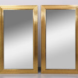 Deknudt gold wall mirror 1970s regency