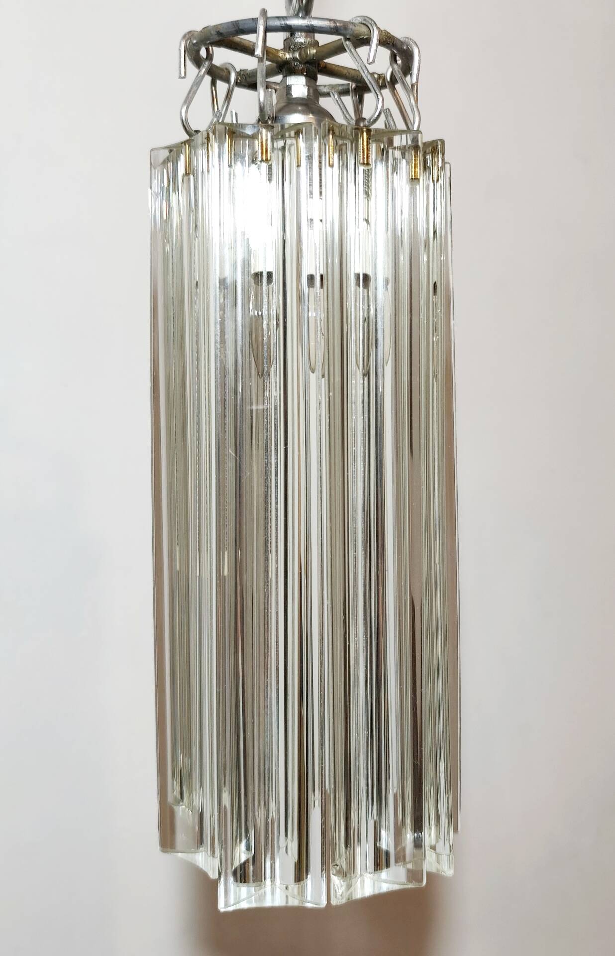 Suspension en cristal. Espagne, années 1960