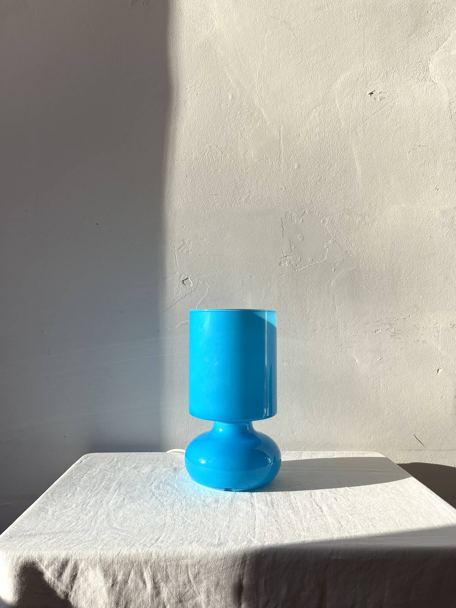 Blue table lamp LYKTA (vintage IKEA)