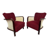 Art Deco Bauhaus armchairs by Lajos Kozma for Thonet Mundus