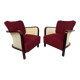 Art Deco Bauhaus armchairs by Lajos Kozma for Thonet Mundus