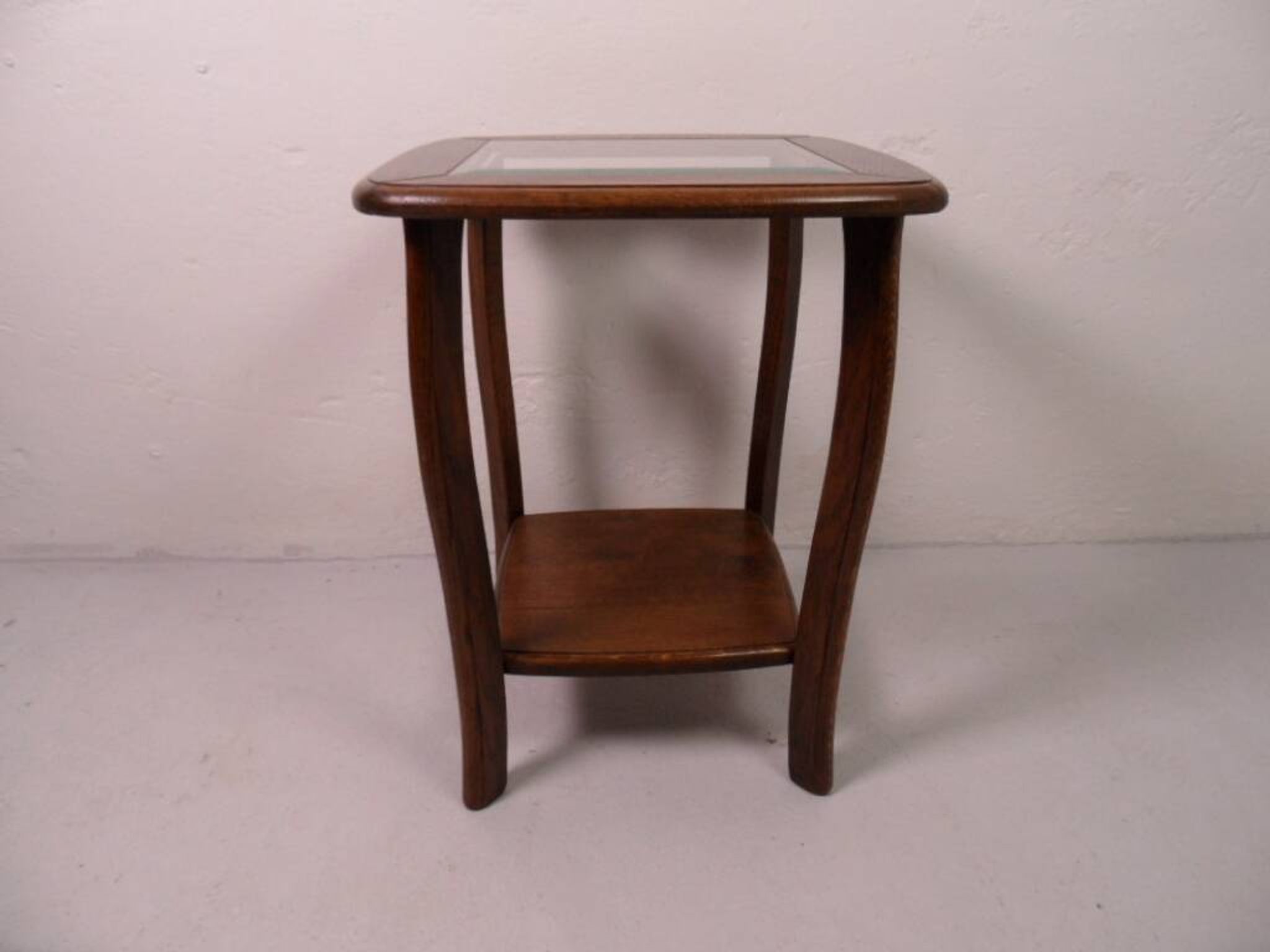 Table d'appoint en chêne vintage