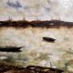 Bords De Loire Par Pierre Bruno XXe