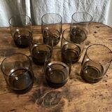 Medium vintage smoked glasses